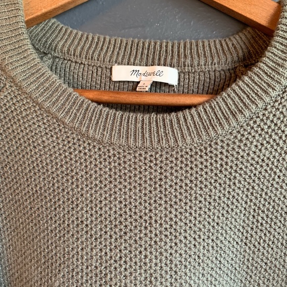 Madewell Province Cross Back Knit Pullover Sweater - Picture 4 of 8